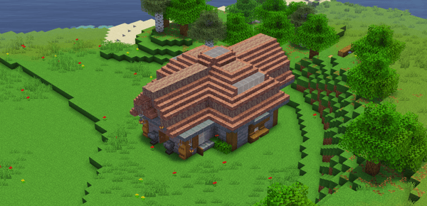 casa de herreria para aldea no tan decorada