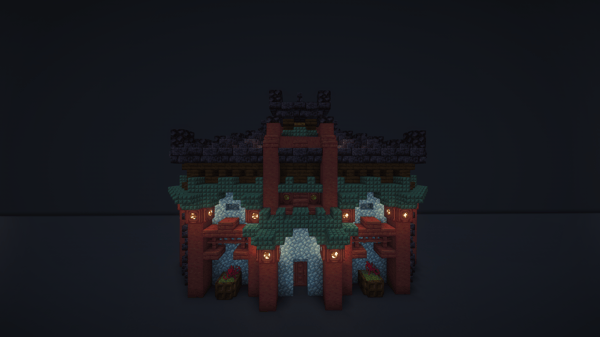 Casa Mediana Estilo Oriental 2
