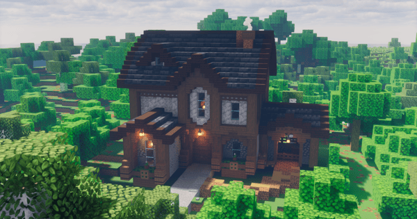 Casa Medieval Pequeña Decorada