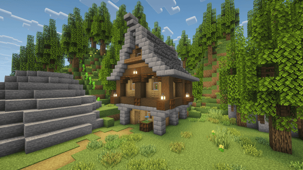 Cozy Small Medieval House / Small Starter House