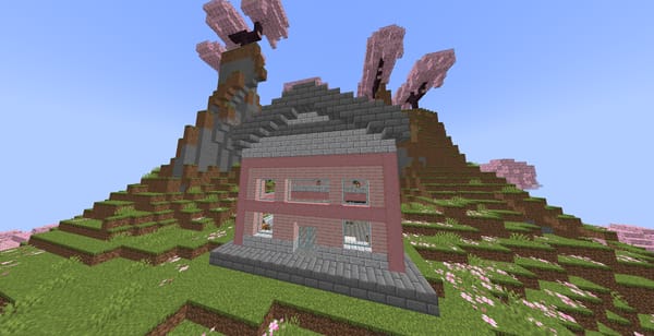 CREATE: 16x16 Granja de Madera Cerezo