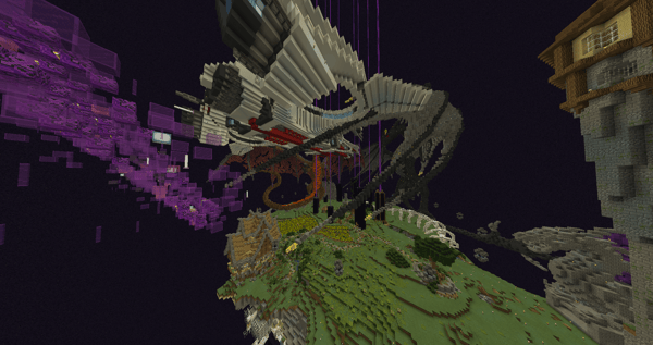 End con Santuario de Dragones y Megaenave