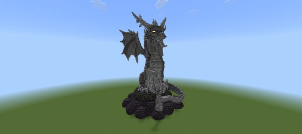 Estatua de Dragón || By MazaVili