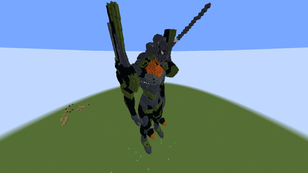 Eva 01 - Evangelion - Medium Size