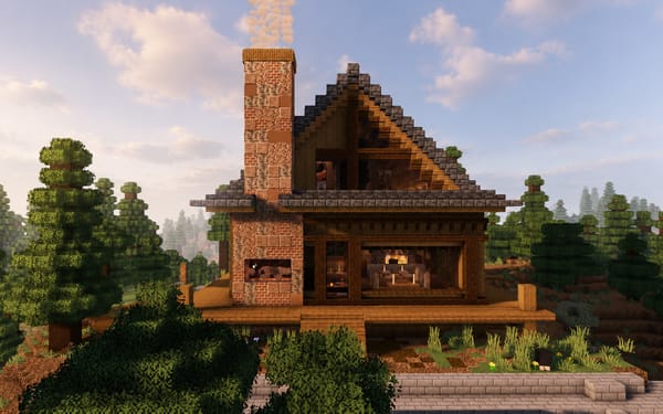Forest House (w/ FULL INTERIOR)