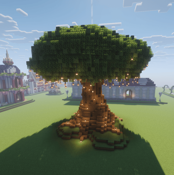Giant Tree with Lanterns