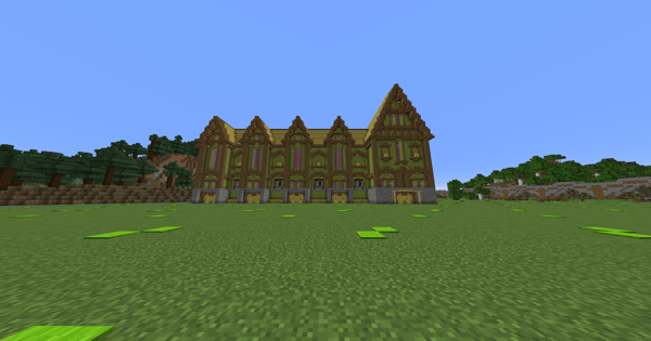 Decorated Bamboo Farm - Medieval Fantasy Style