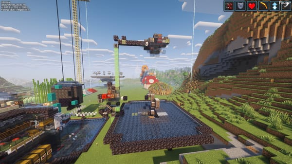 2x2 Wood Farm (Dark Oak and Pale Oak)