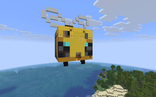 Honey Farm and Honeycomb Farm with Bee Decoration