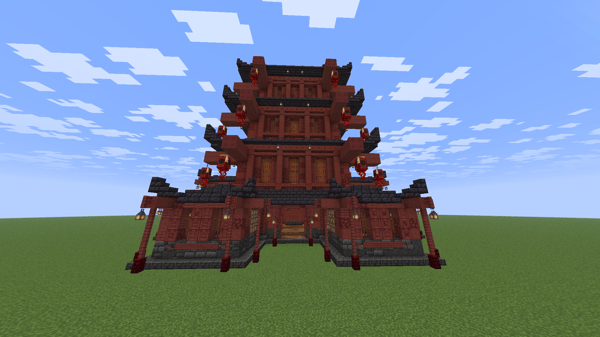 Japanese Oni Temple