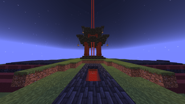 Japanese style underground trading hall.