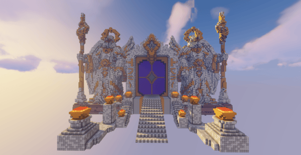 La puerta hacia el cielo - Decoración portal