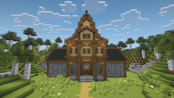 Large Cozy Medieval House / Starter Medieval House