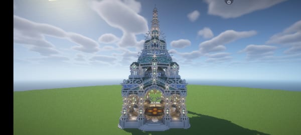 Large Quartz Temple