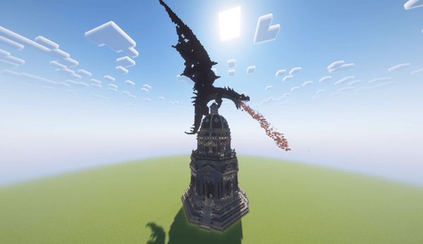 Librería + Dragón / Library + Dragon (Trading Hall)