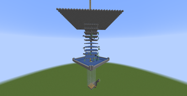 Mob Farm + Item Sorter