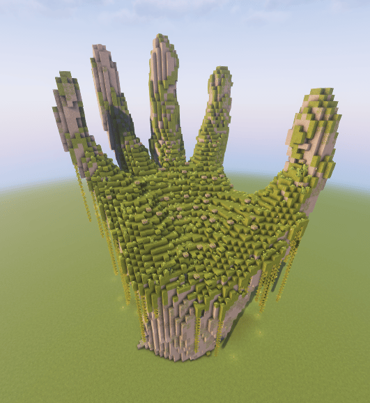 Mossy Stone Hand SAER