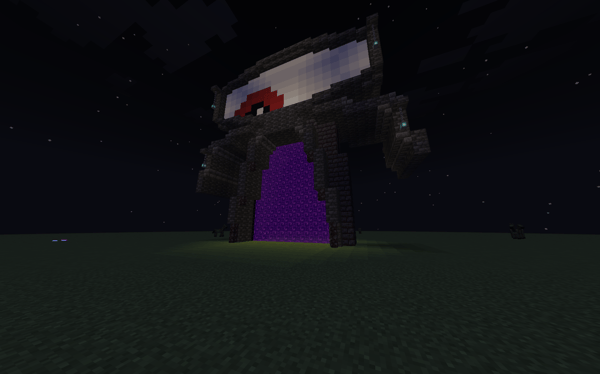 Nether Portal with an Eye Shape