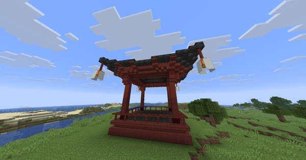 One-story Japanese Pavilion