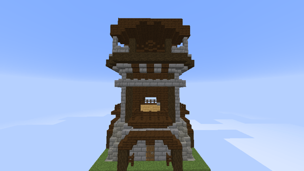 Pillager outpost into a house