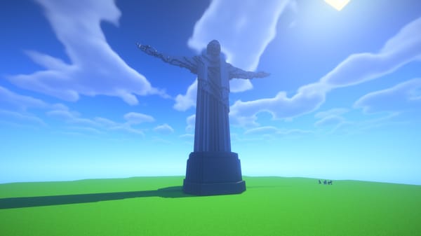 Cristo Redentor de piedra