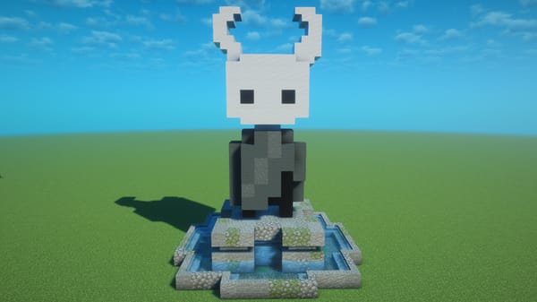Simple Hollow Knight Statue