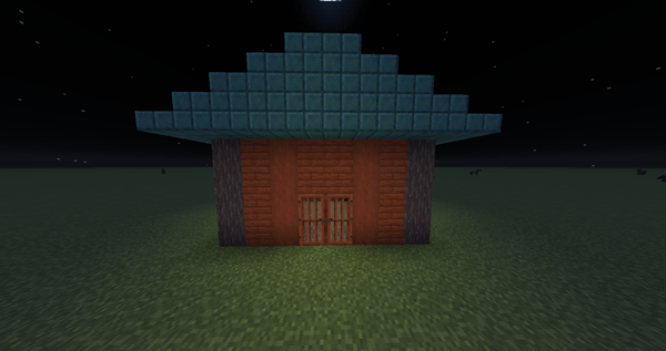 Small Acacia and Copper House (with interior)