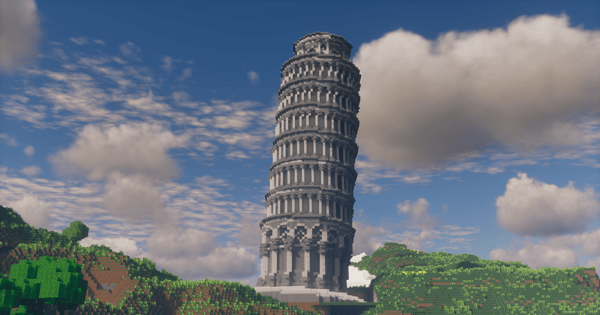 Large Pisa Tower