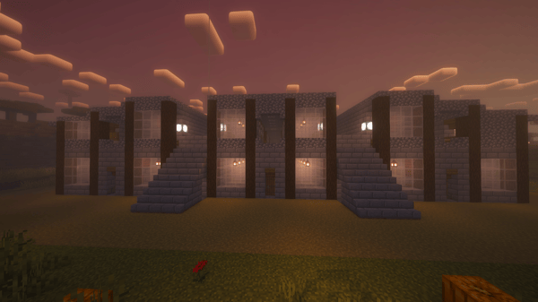 Trading Hall with Mini Farms