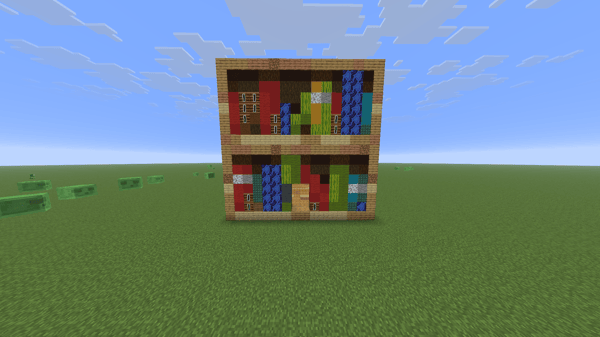 Very Simple Trading Hall Inside a Library