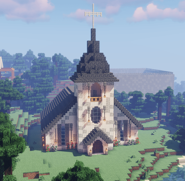 White Catholic Church 🤍✝️