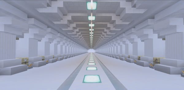 White Trading Hall Design