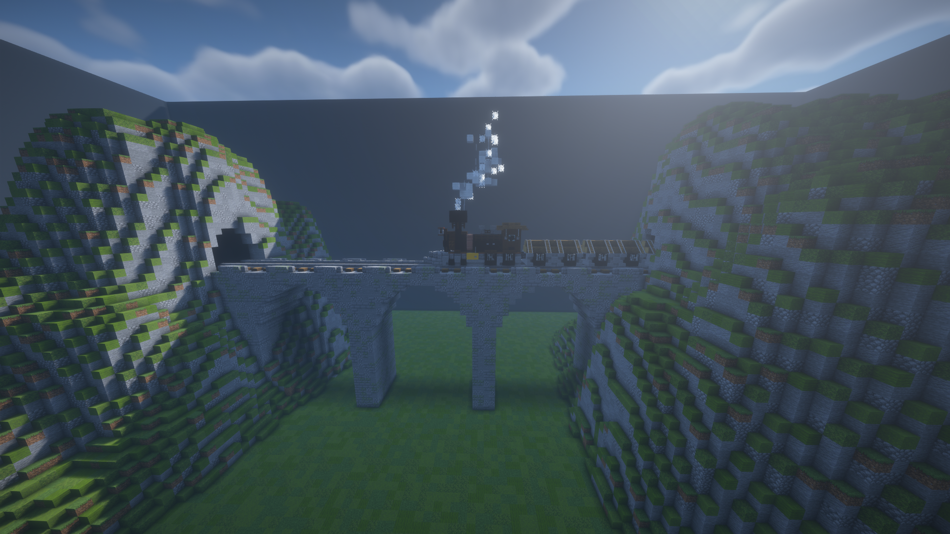 Bridge With Train | PhantomMarket