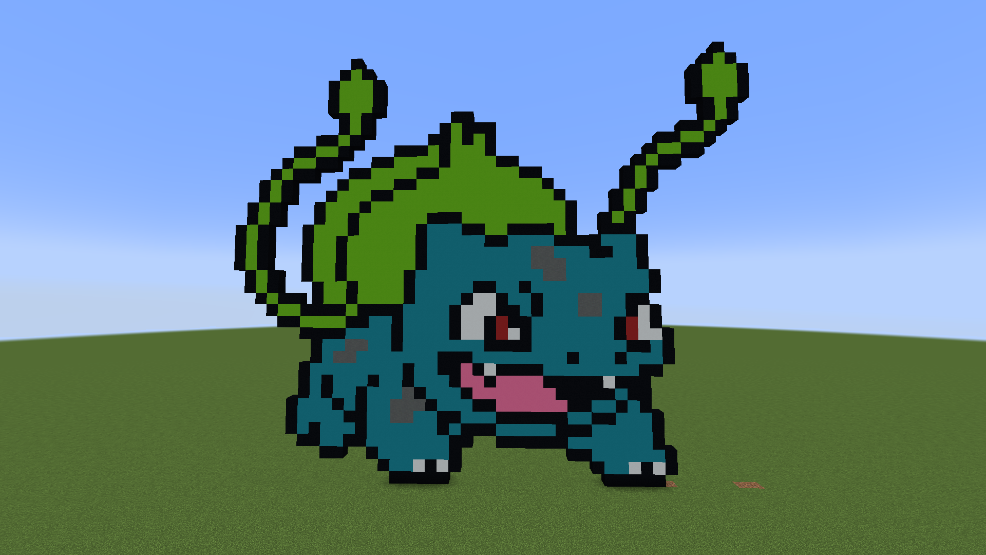 Pixel Art Bulbasaur Pokemon | PhantomMarket